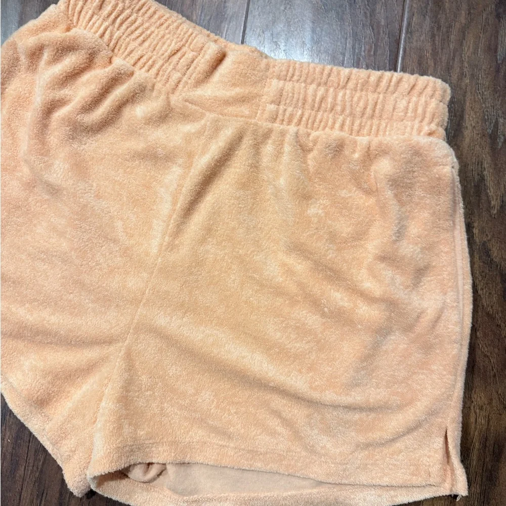 Cozy Terry Cloth shorts Bright Orange (not reflected in photo)